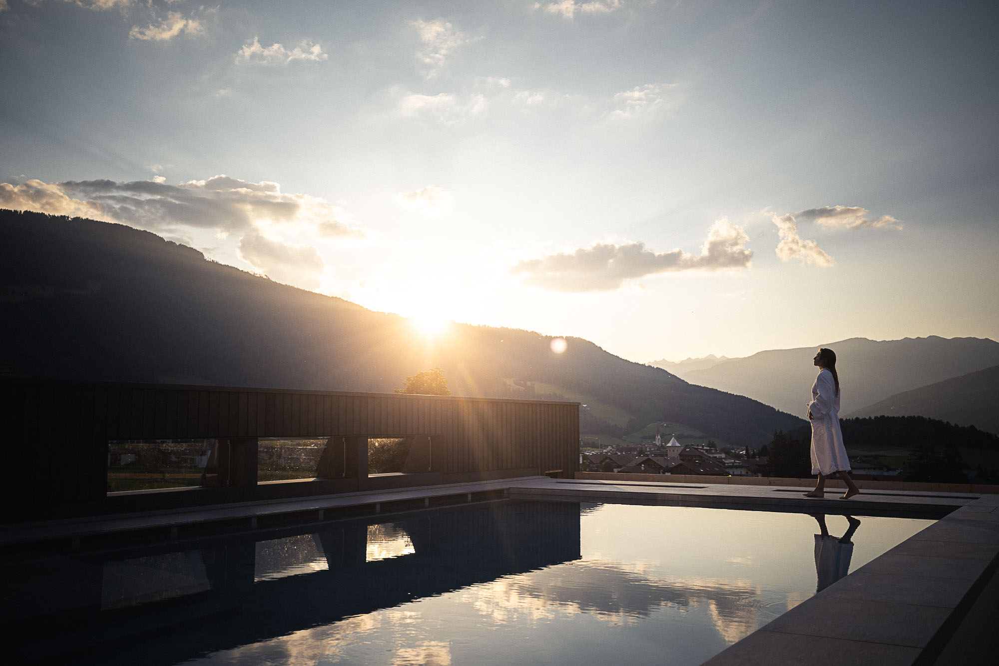 Sauna at our wellness hotel in Val Pusteria/Pustertal